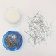 Flat Head Sewing Pins with Plastic Storage Box